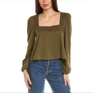 Nation LTD pascale square neck top